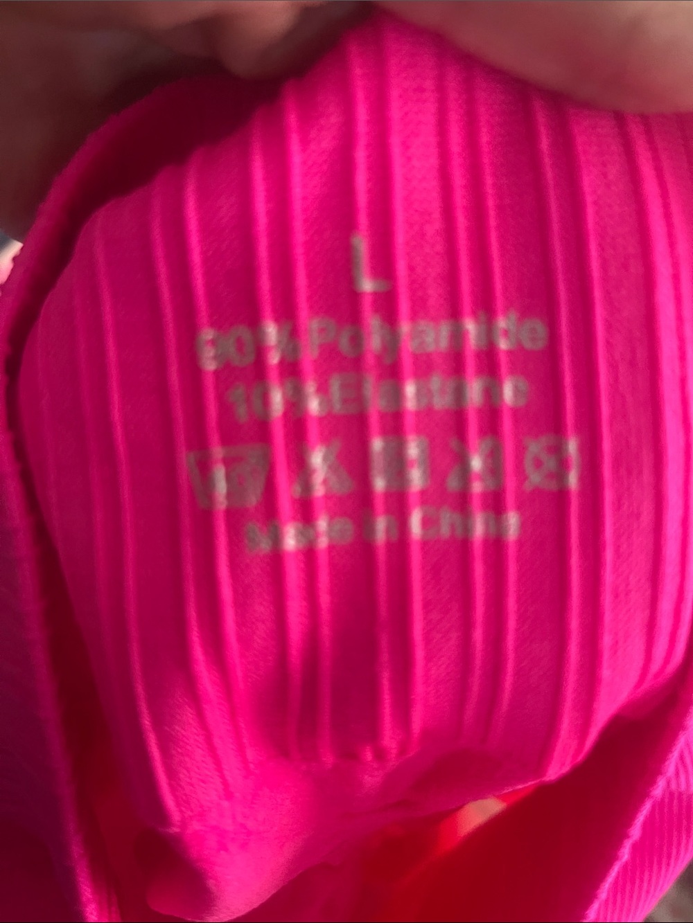 Hot Pink Ombre Two-Piece Crop Top & High-Waist Shorts Set - Picture 2 of 5